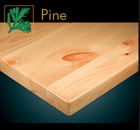 2200 Series Contemporary Pine Plank Table Top