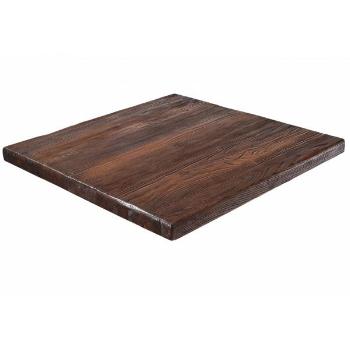 RA Series Reclaimed Wood with Walnut Finish Table Top