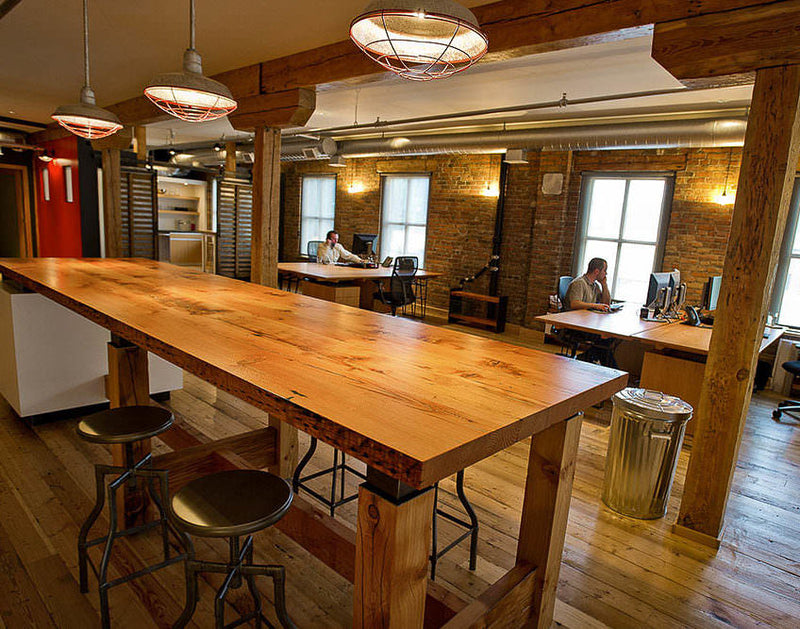 FSC® Certified Old Growth Dough Fir Reclaimed Wood Table Top