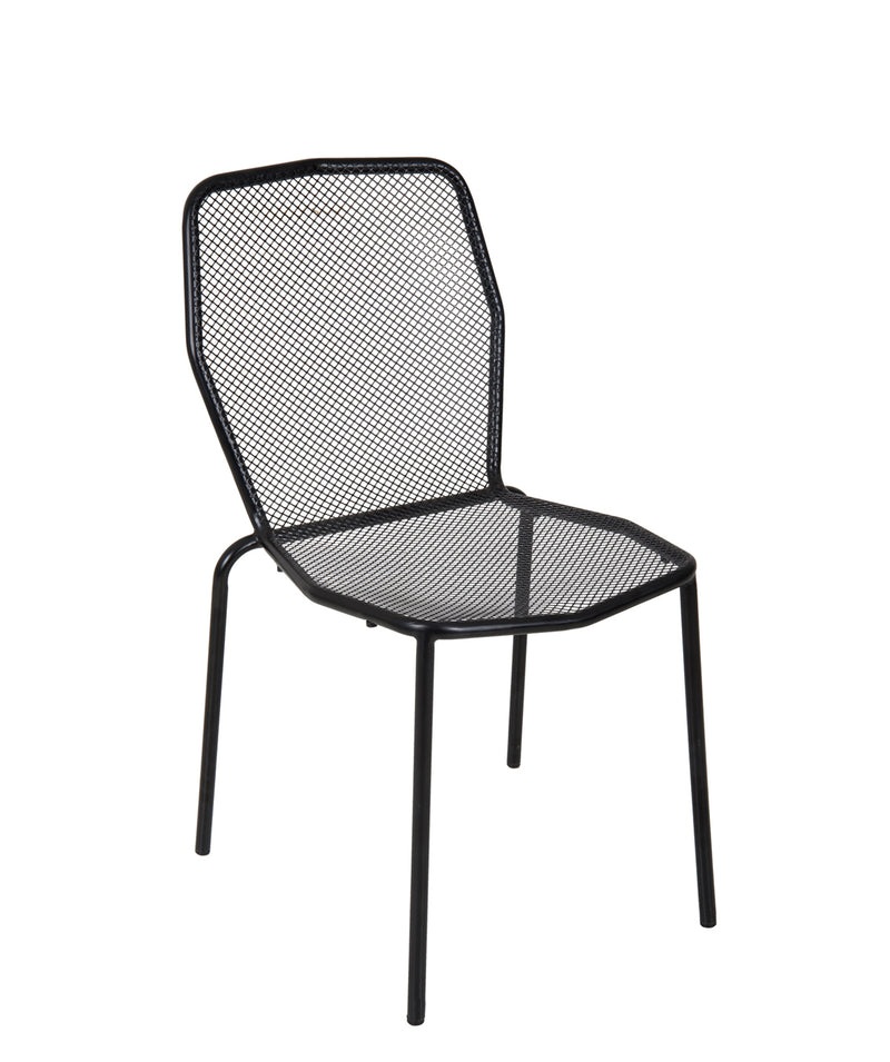 Avalon Stacking Outdoor Sidechair, DV454BL