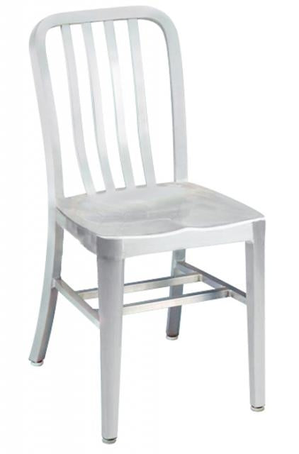 GA870RFD Brushed Aluminum Chair