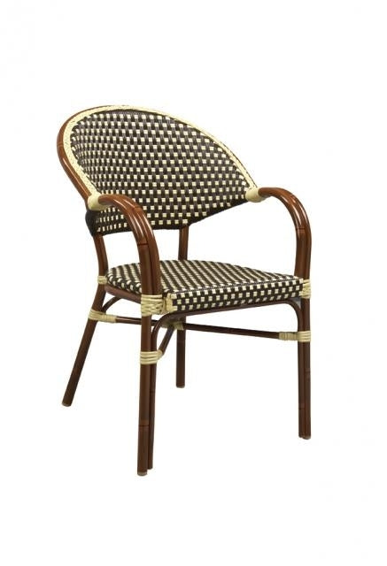 GA815ARRFD Marakesh Indoor/Outdoor Stacking Arm Chair