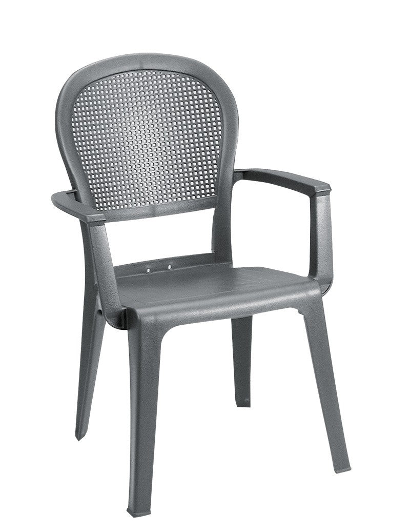 Seville Highback Stacking Outdoor Armchair
