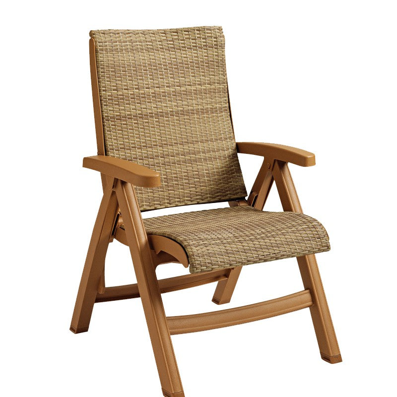 Java All-Weather Wicker Deck Chair